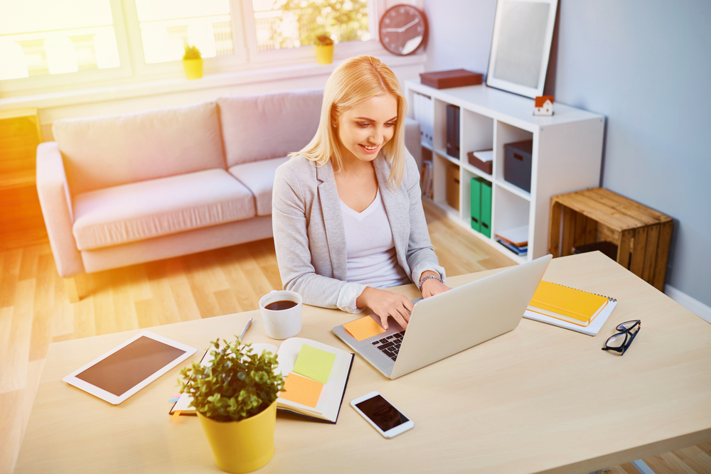 How a Home Office Helps You Be More Productive When Working from Home